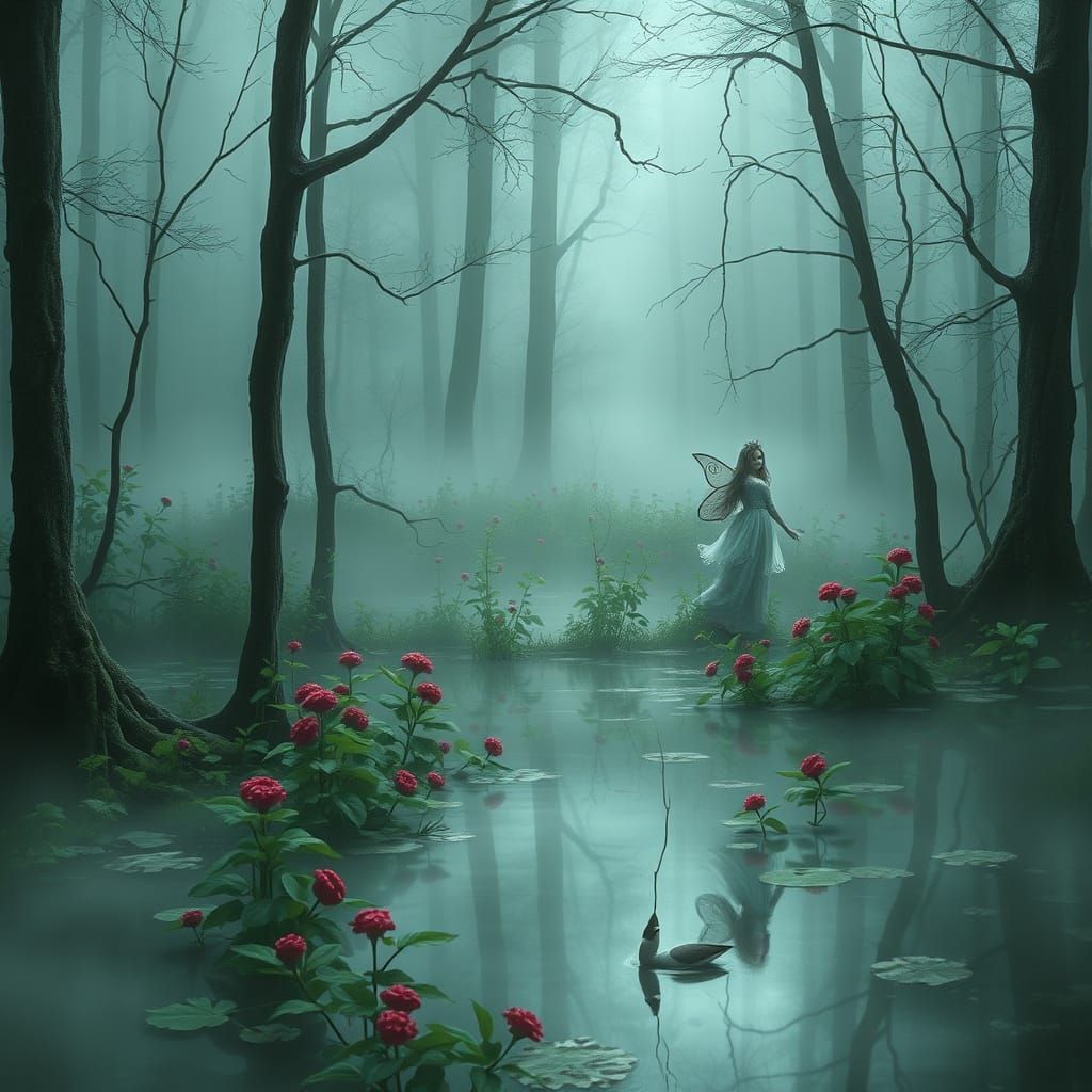 Mystical Berry Patch in Enchanted Swamp