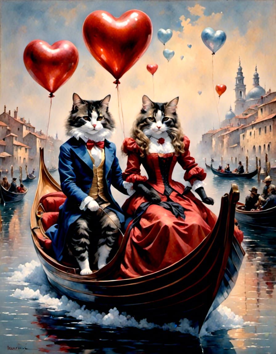 Valentines Day In Venice