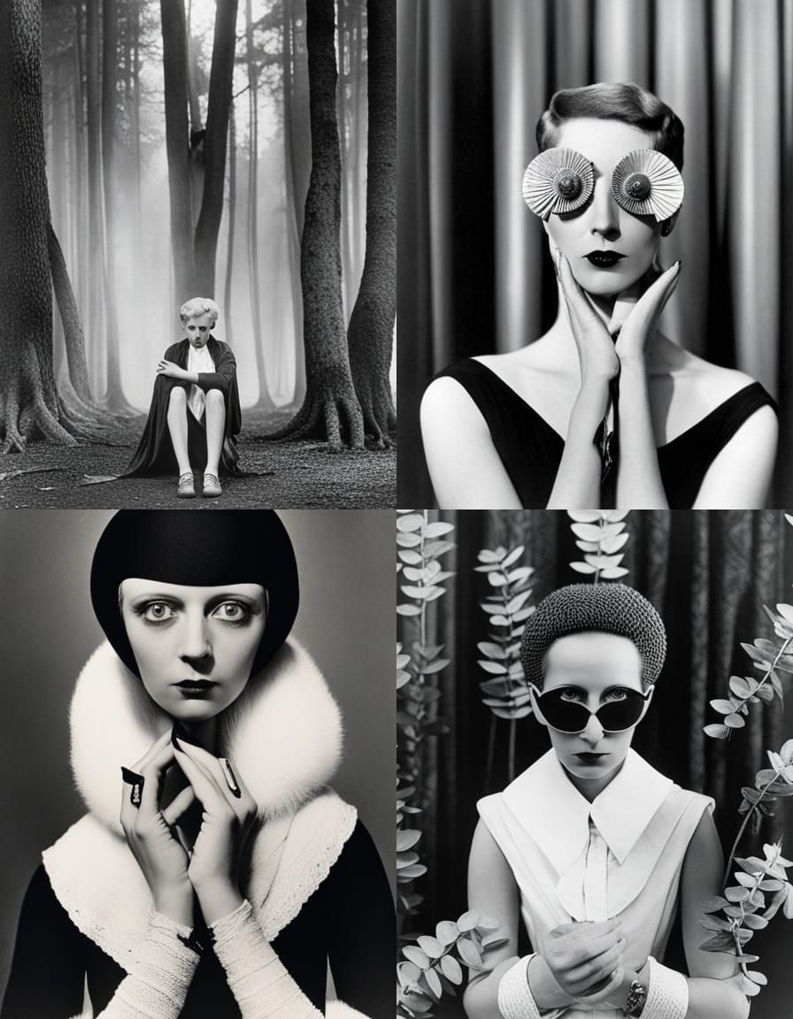 Claude Cahun Inspired Self-Portrait