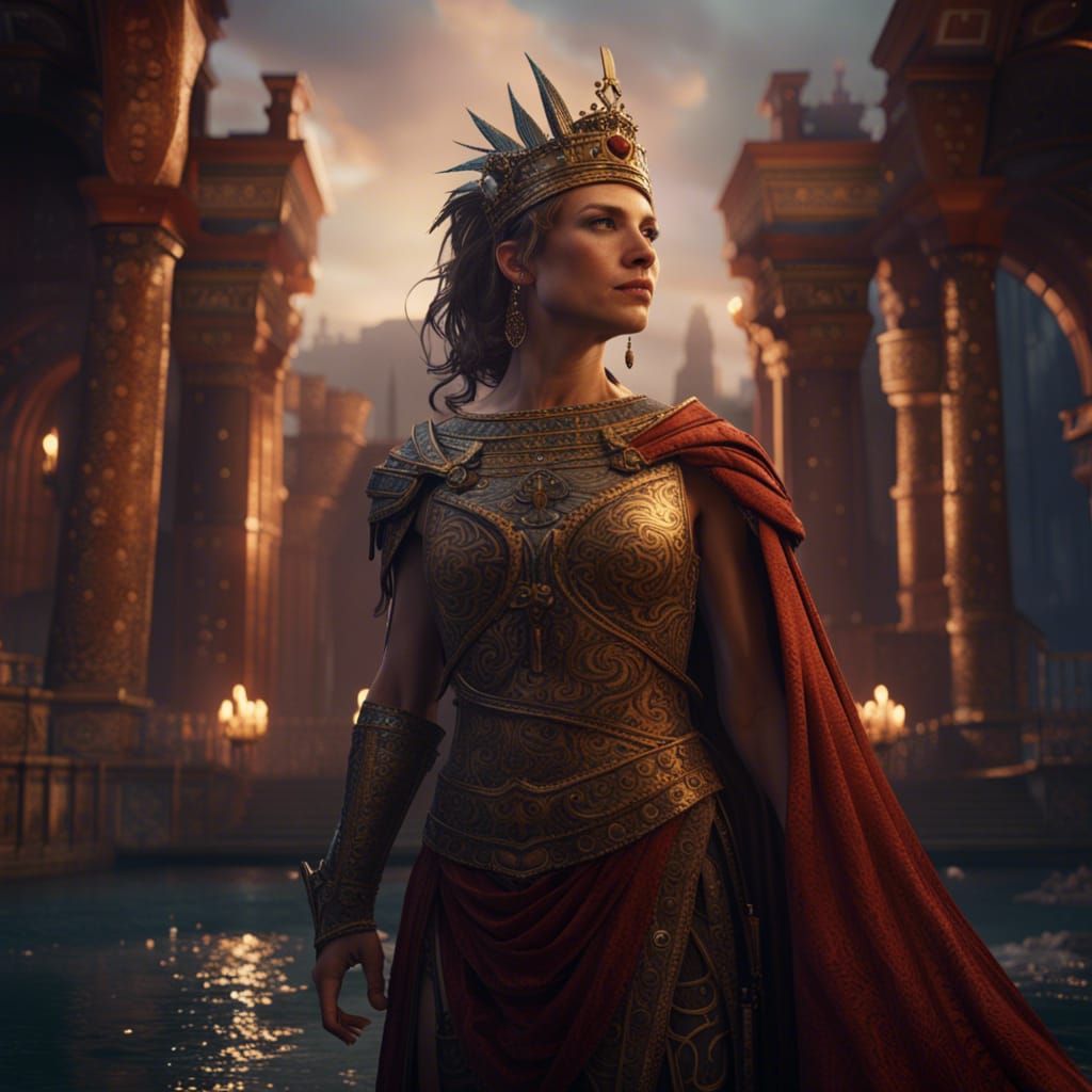 Queen Dido of Carthage: Fantasy Concept Art