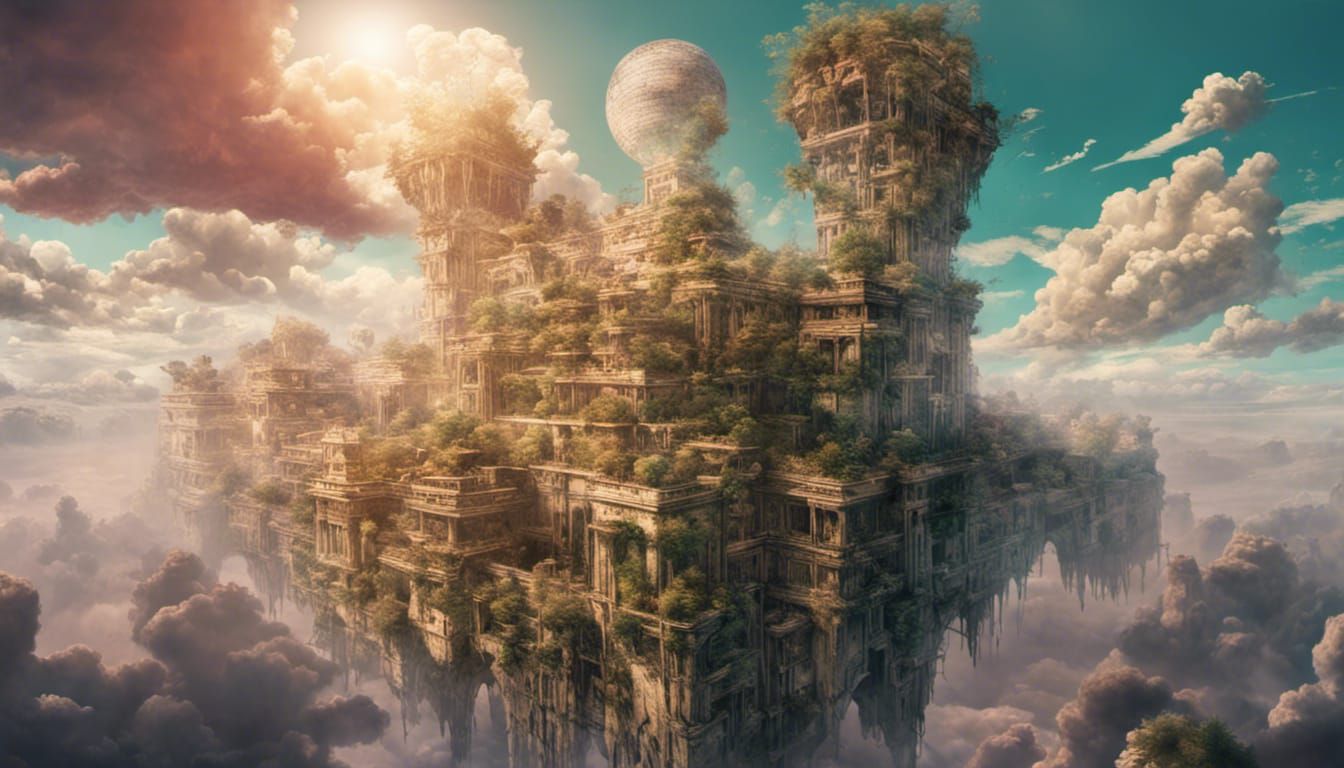 The Cloud Hanging Gardens Of Babylon
