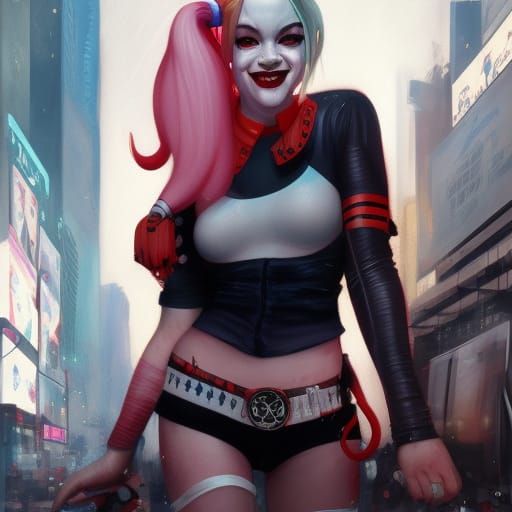 Harley Quinn Times Square