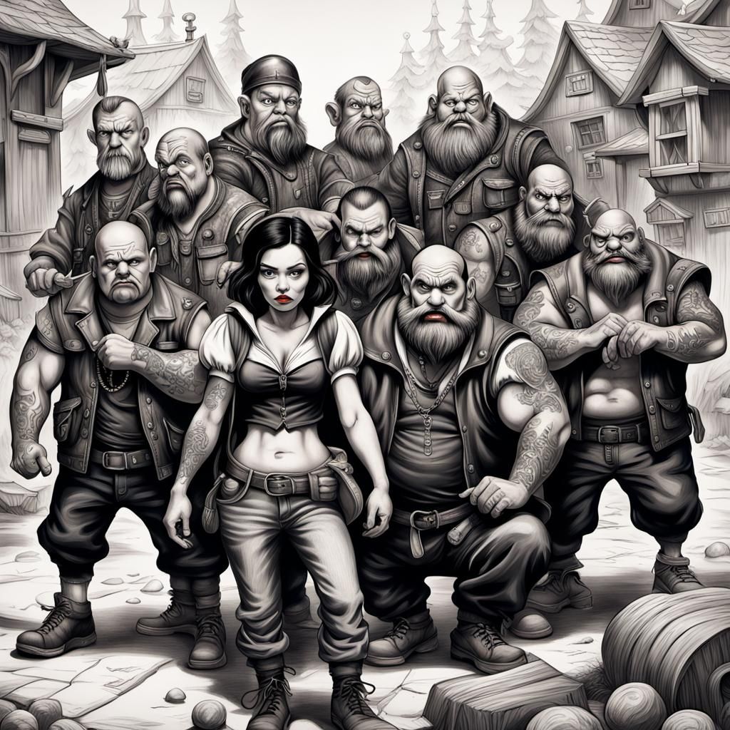 Snow White and the Gang of Seven Dwarfs