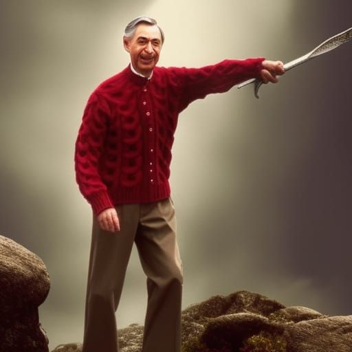 Fred Rogers - Demons Run When A Good Man Goes to War