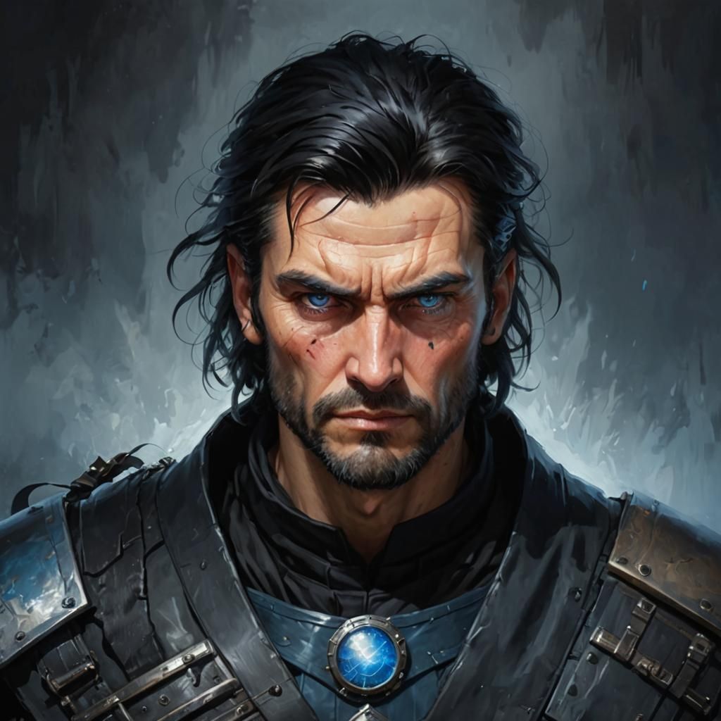 Hyperrealistic Germanic Scientist in Dramatic Kilt