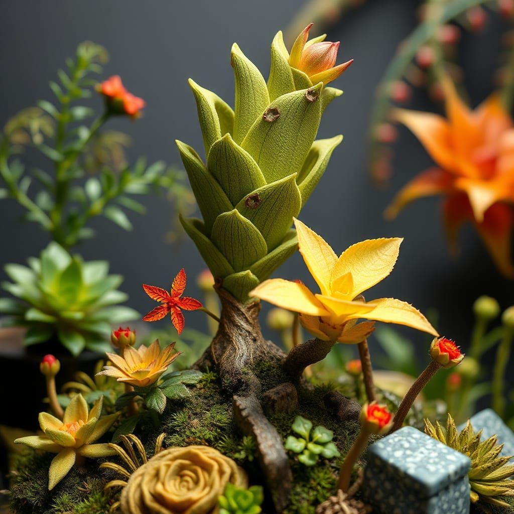 Mystical Floral Wonders