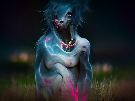 Ethereal Beauty in Horror Style