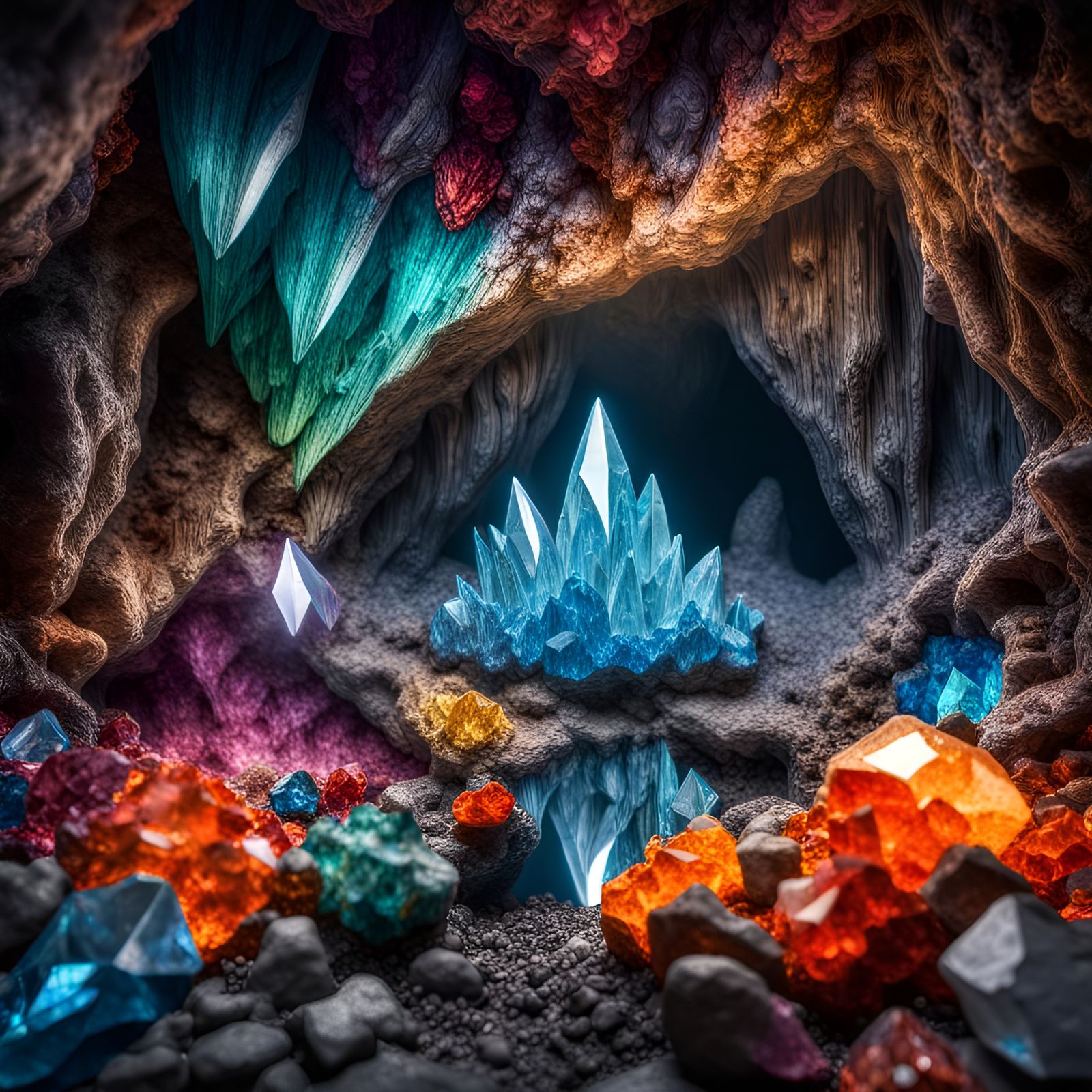 Crystal cave