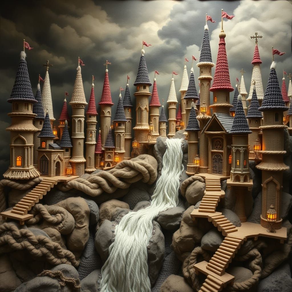 Elfs castle - miniature