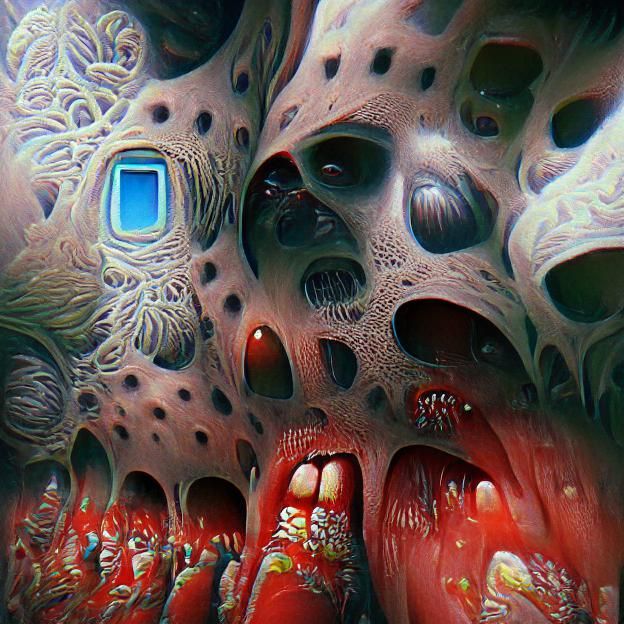 Trypophobia: Maximalist Horror Concept Art