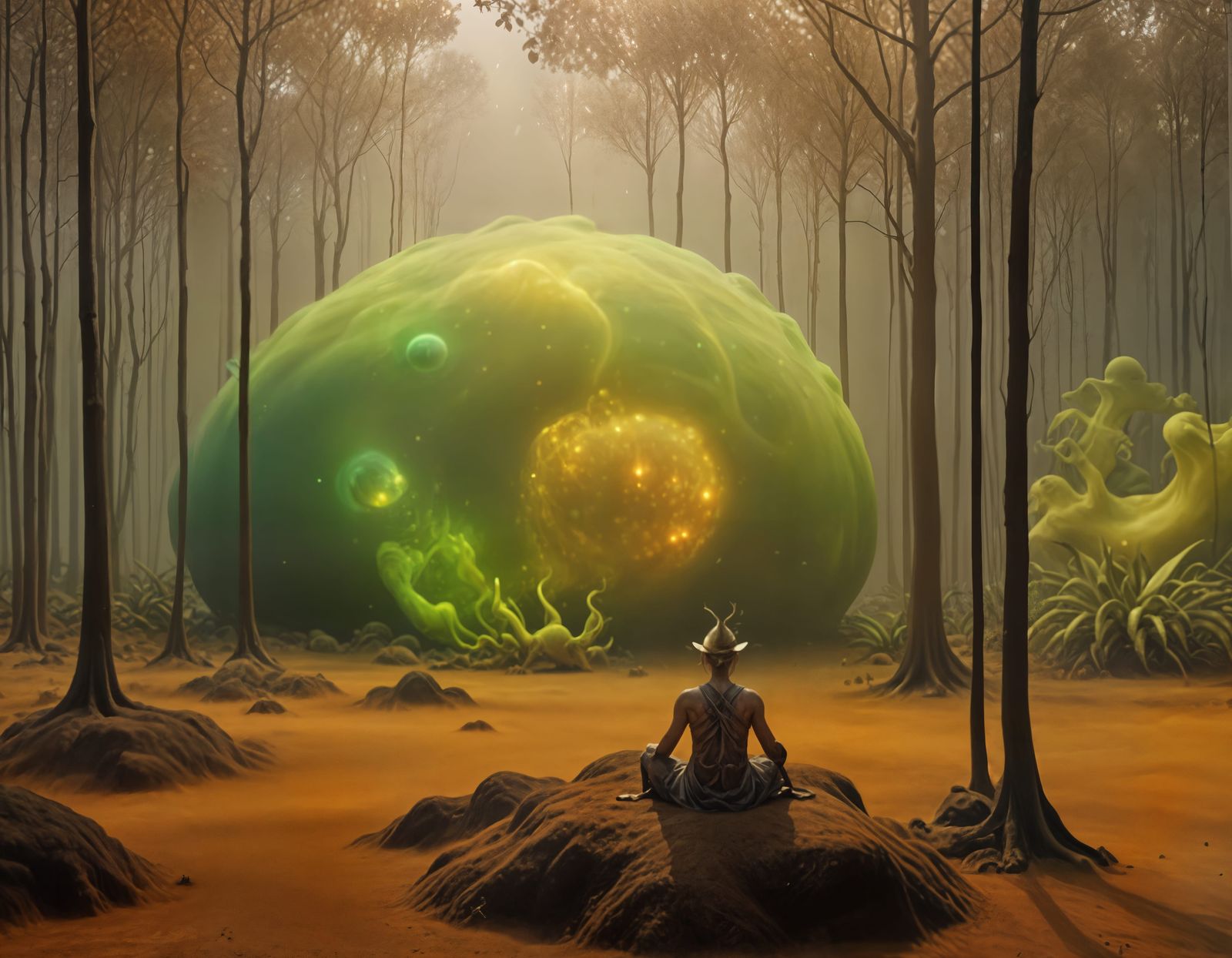 Early stage of the 'Big Blob' - eventually a kilometer diame...