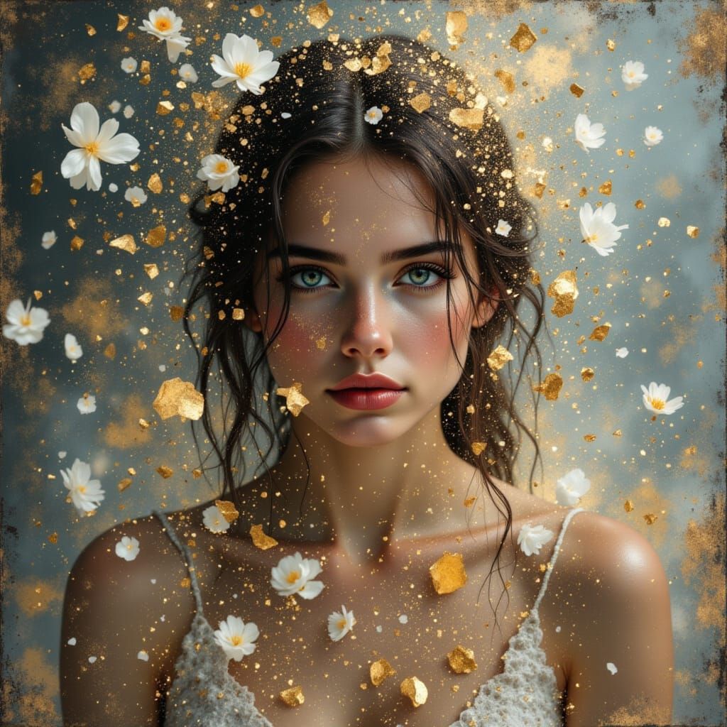 AI Art: Divine, Sharp, and Shattered Elements