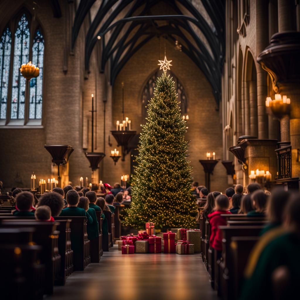 Christmas at Hogwarts: Professional Photography