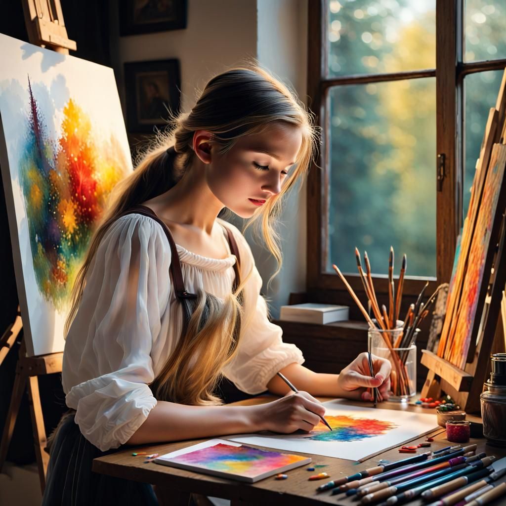 Expressive Abstract Art Reveals Hidden Beauty