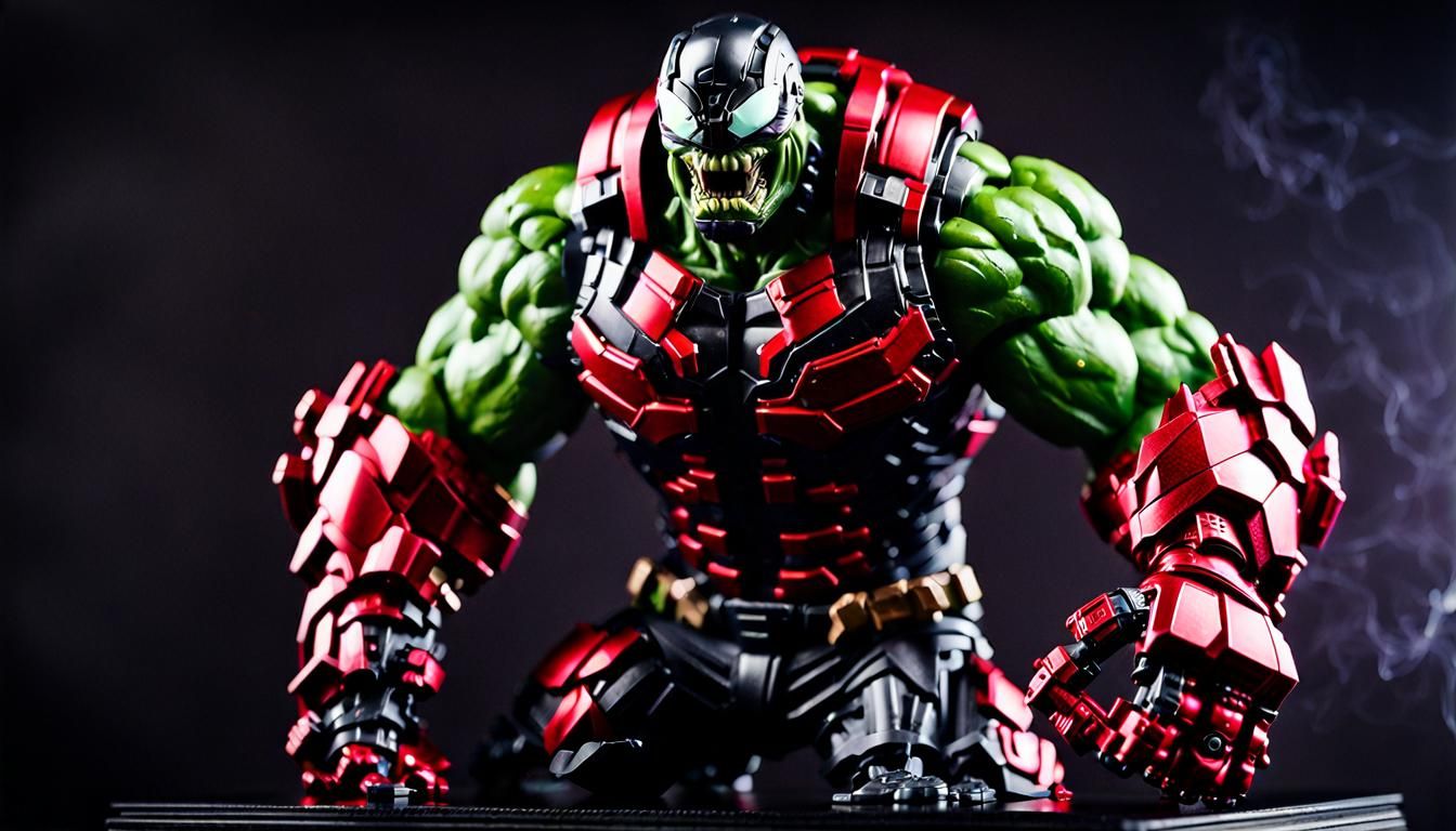 Venom with Hulk Buster