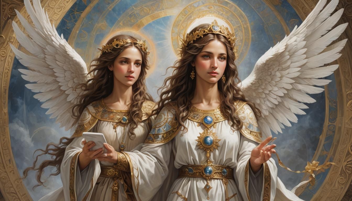 Iahhel(Female Archangels)(Hebrew: יההאל) is a Kabbalistic an...