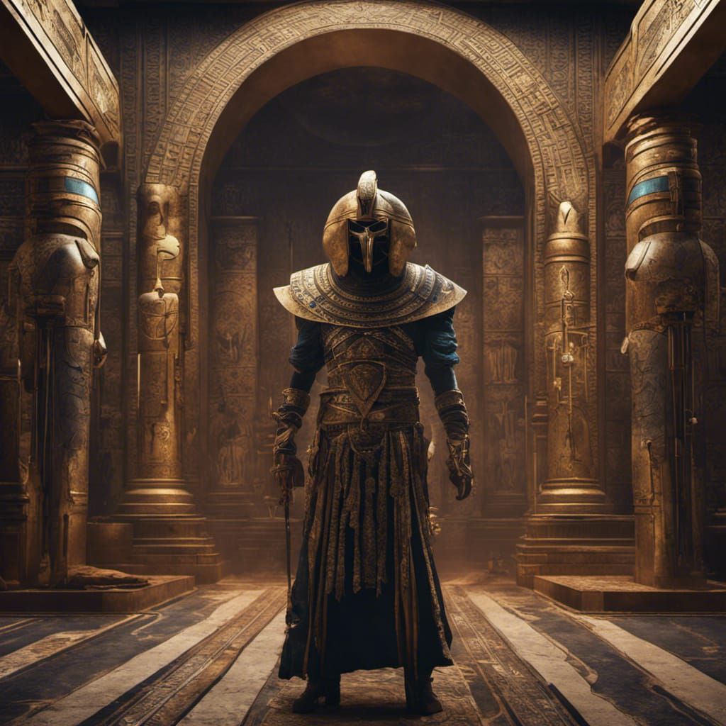 The Man in the Iron Mask (ancient Egypt variant)