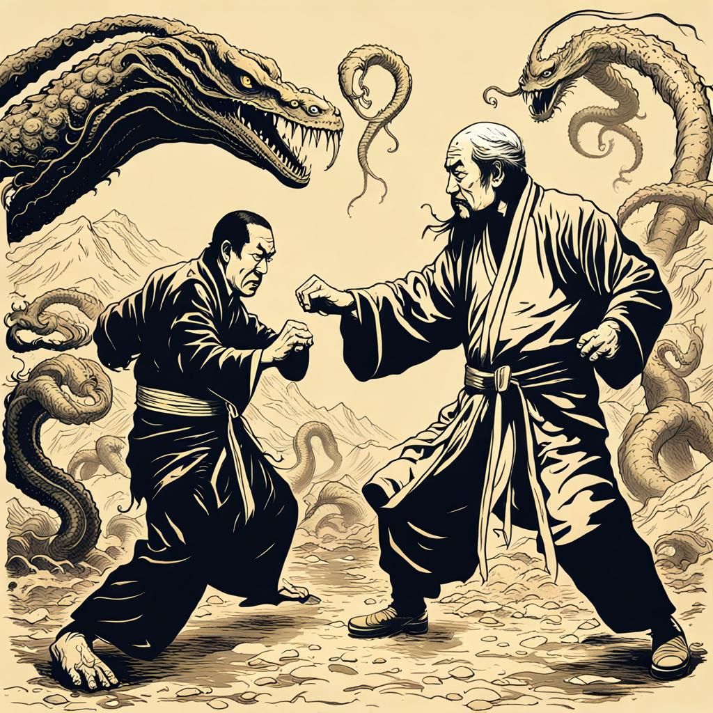 Lovecraftian Kung Fu: A Grotesque Martial Arts Match