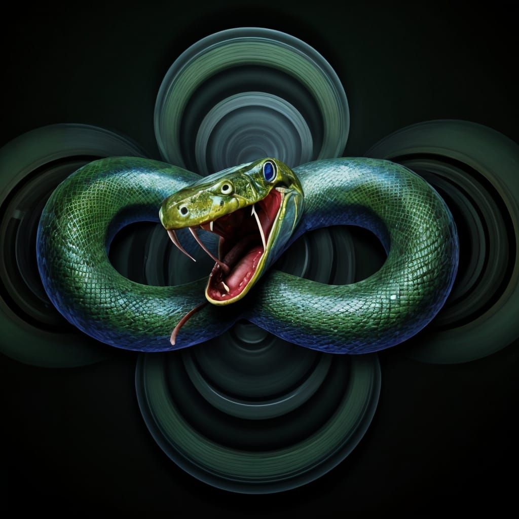 The AI snake swallows its own tail