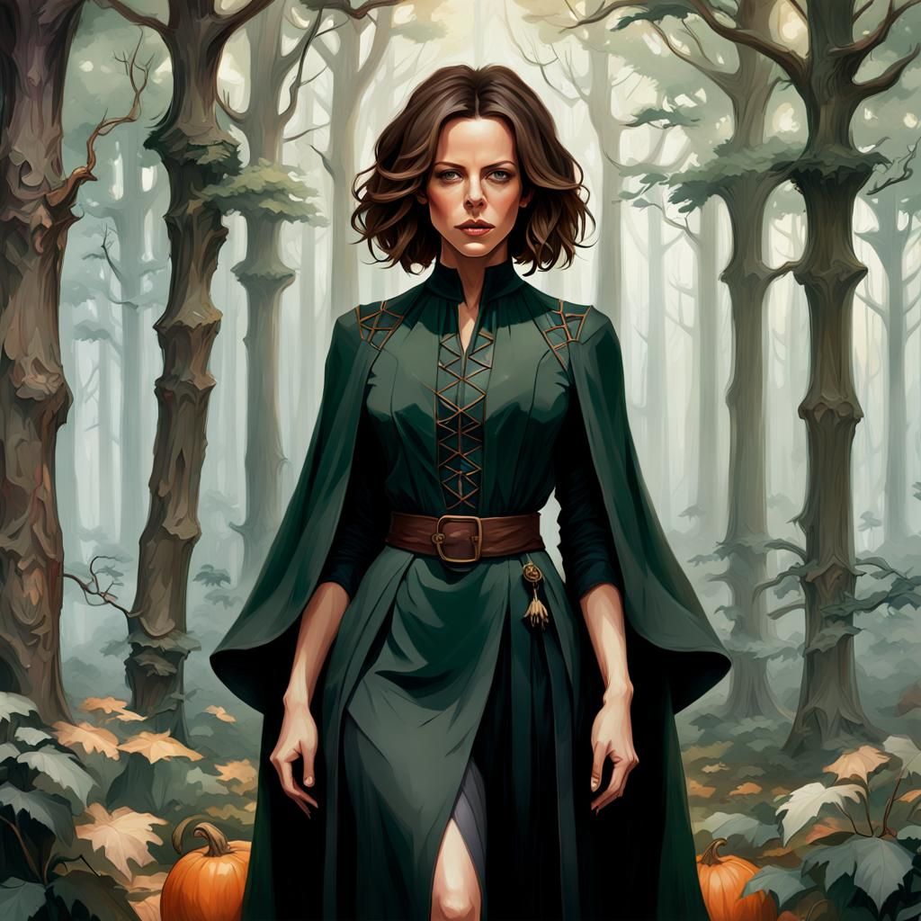 Kate Beckinsale as witch student