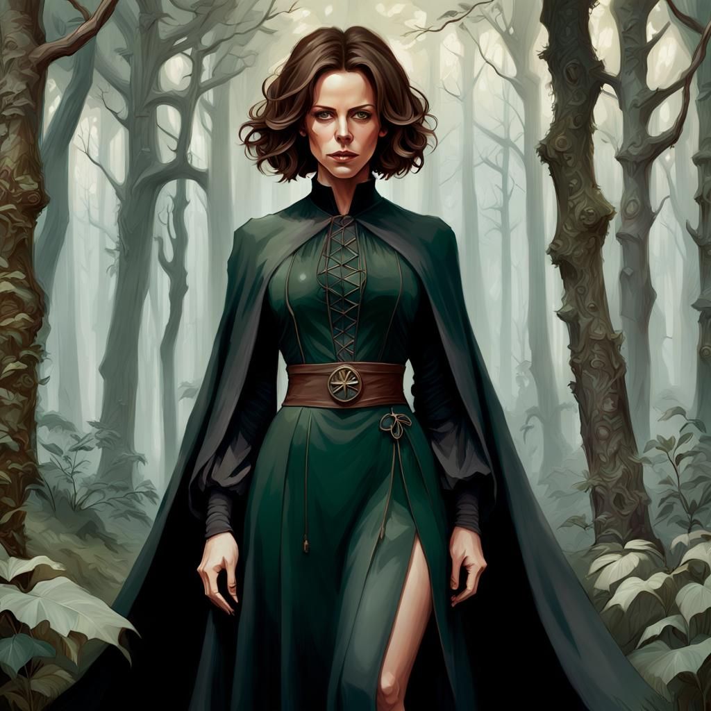 Kate Beckinsale as witch student