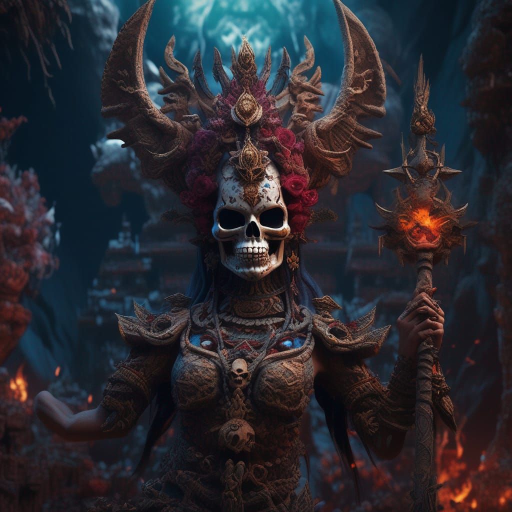 Hukluban Hell Goddess Horrific Form #2 (PH)