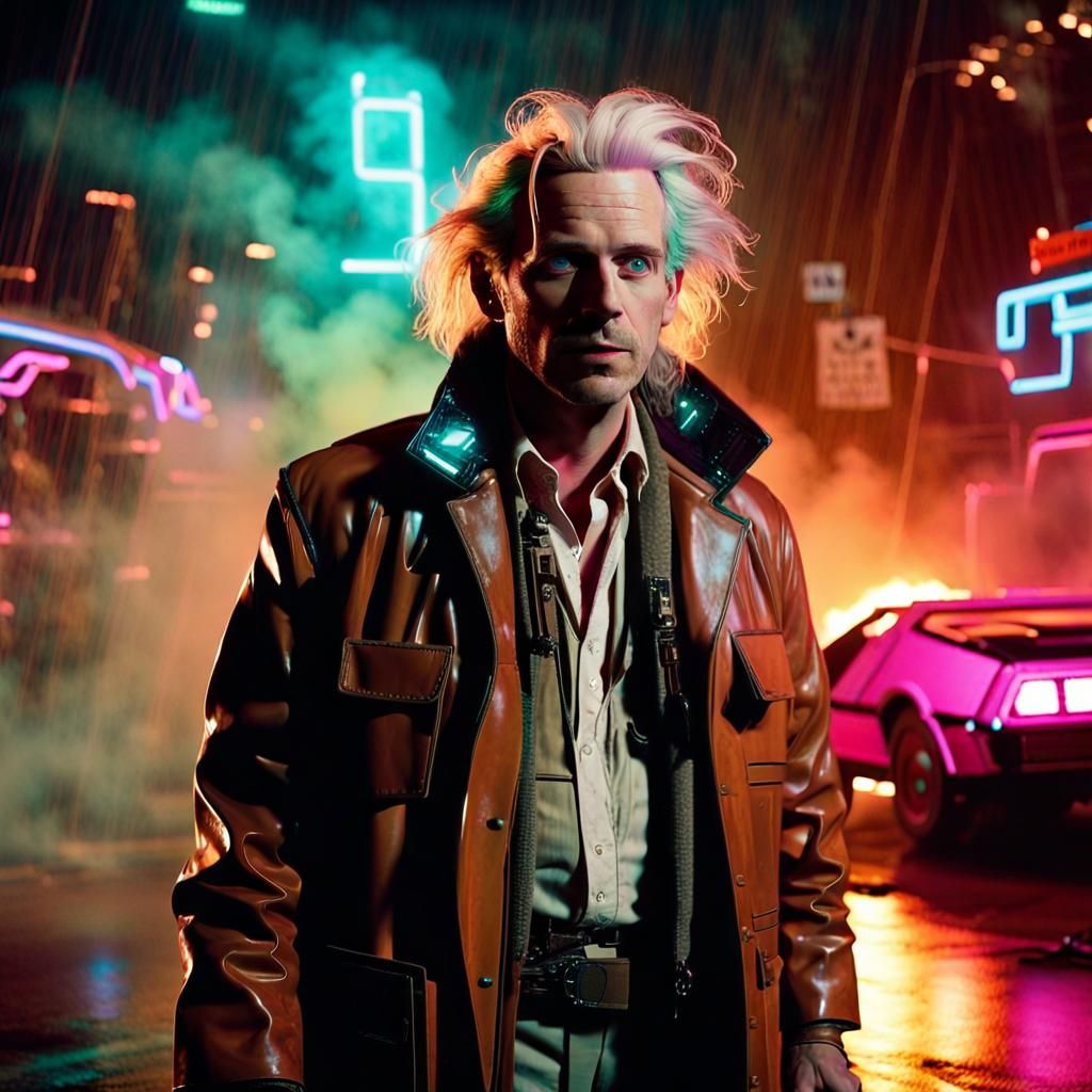 Doc Constantine: Cyberpunk Fusion of Time and Magic