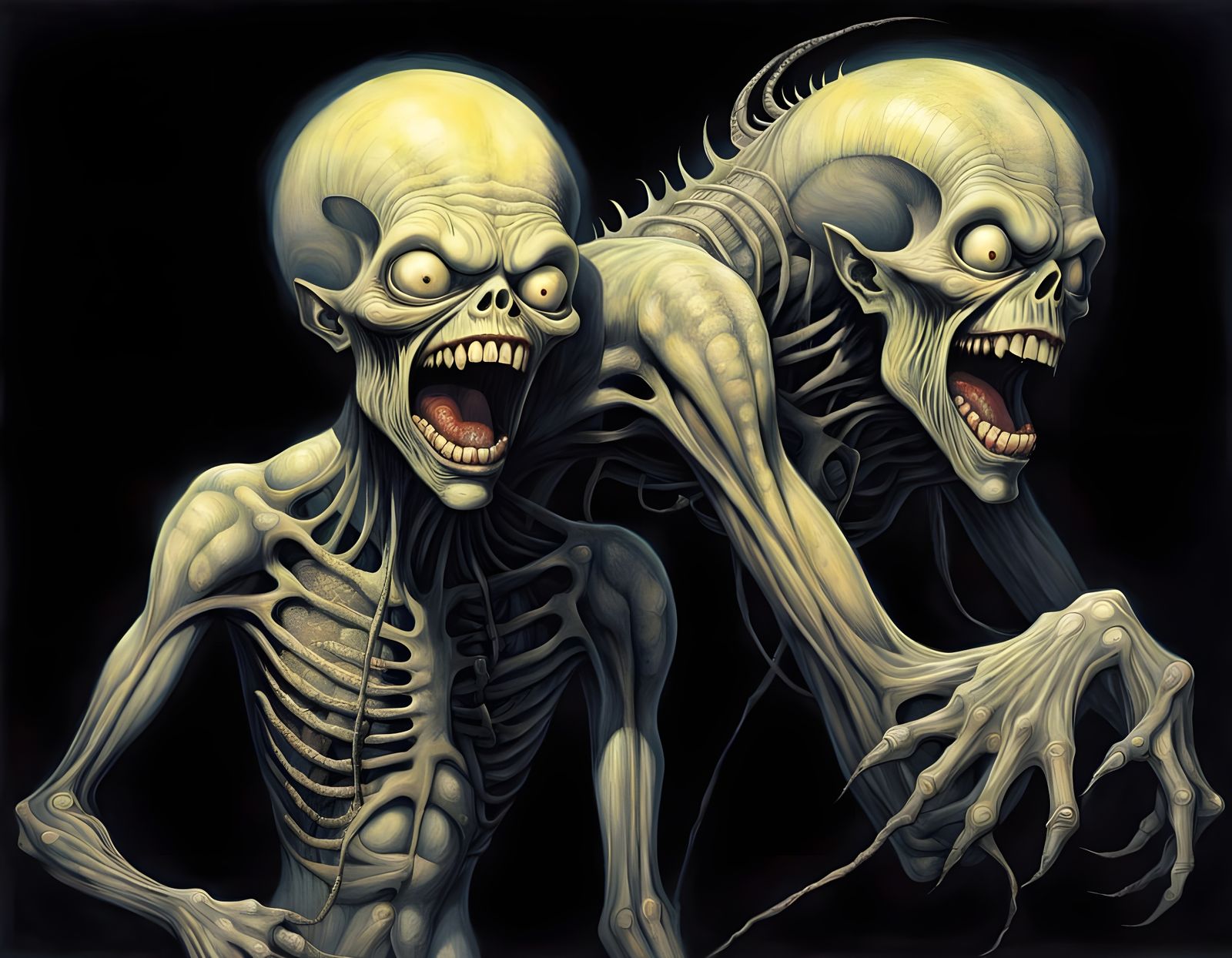 Macabre Marionettes with Too Many Arms