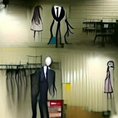 Slender Man in the Backrooms: A Creepy Encounter
