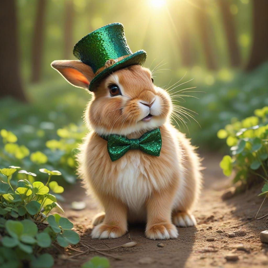 St Patty's Lucky Rabbit 🍀🐇