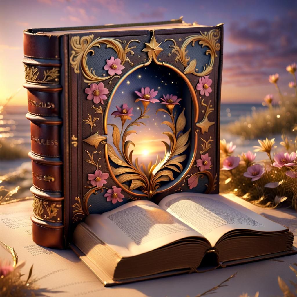 Antique Book Portal to a Dream World