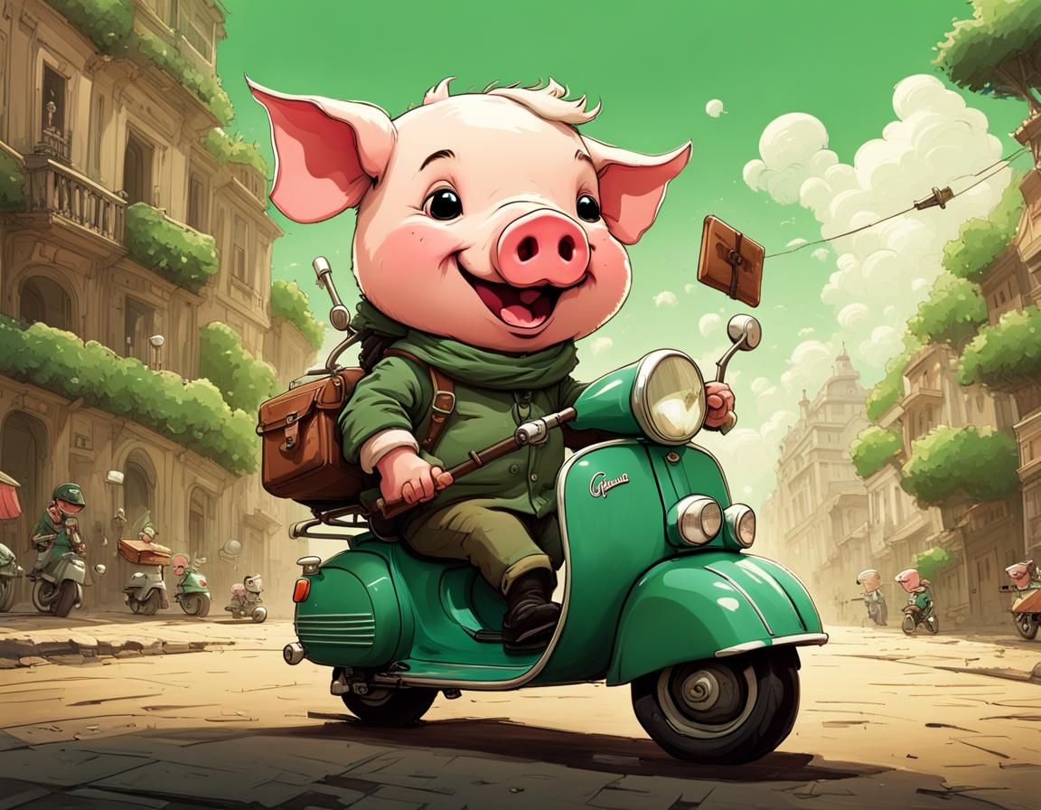 Vespa Pig