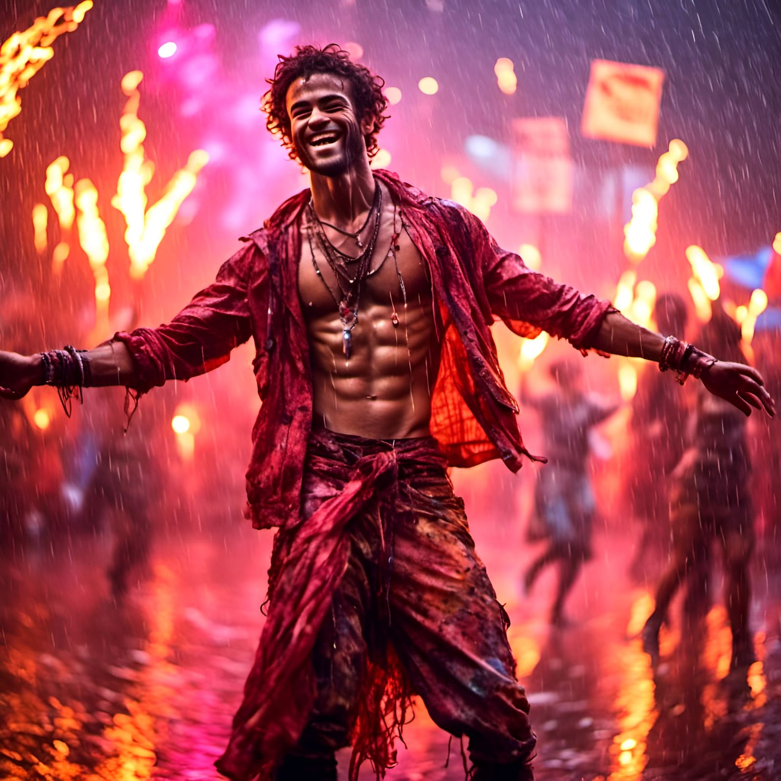 AI Image Generated From LoRA Reference