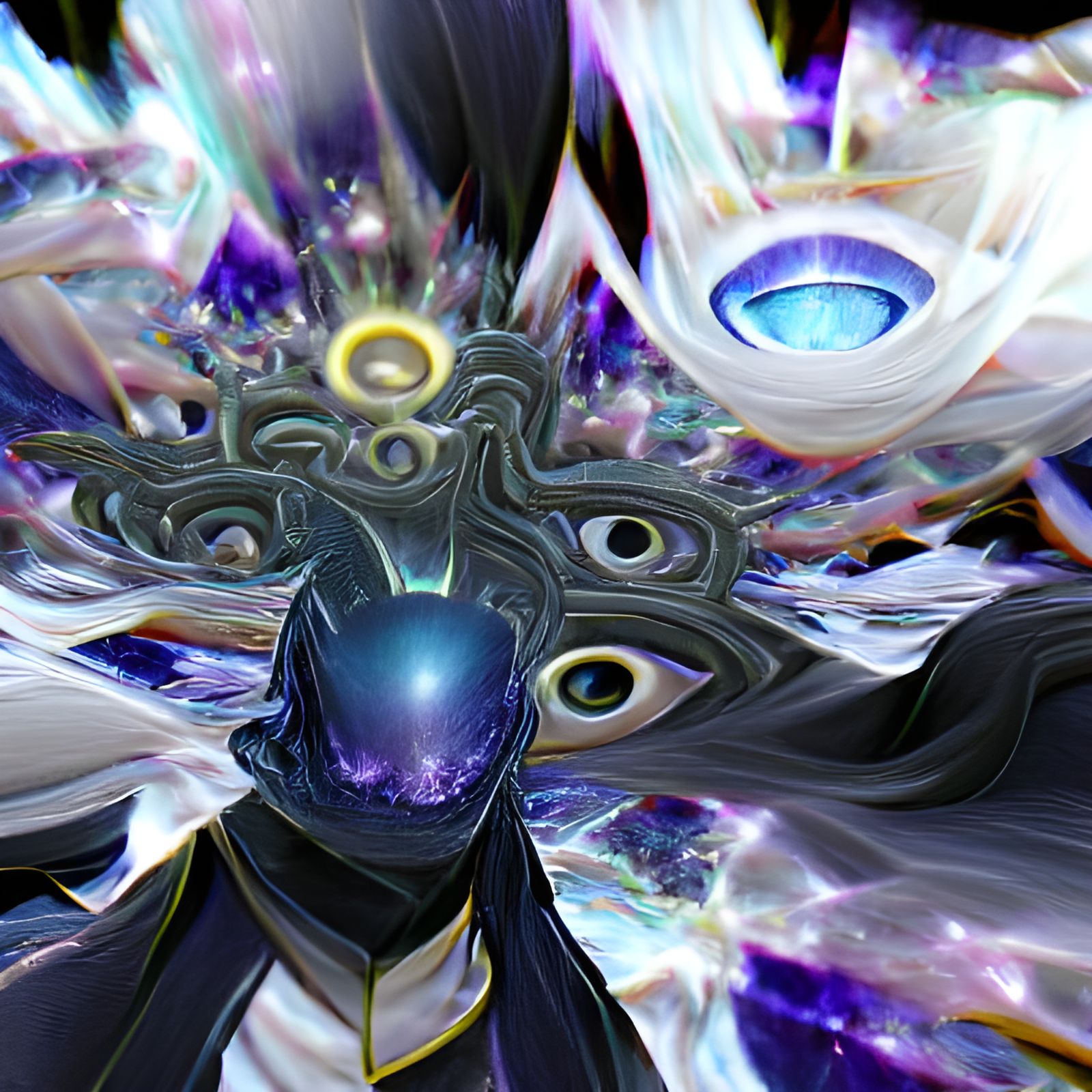 Divine Face in the Abyss of Eternal Mind