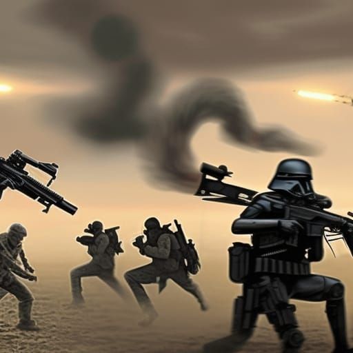 Imperial Dark Troopers are Deployed on Earth