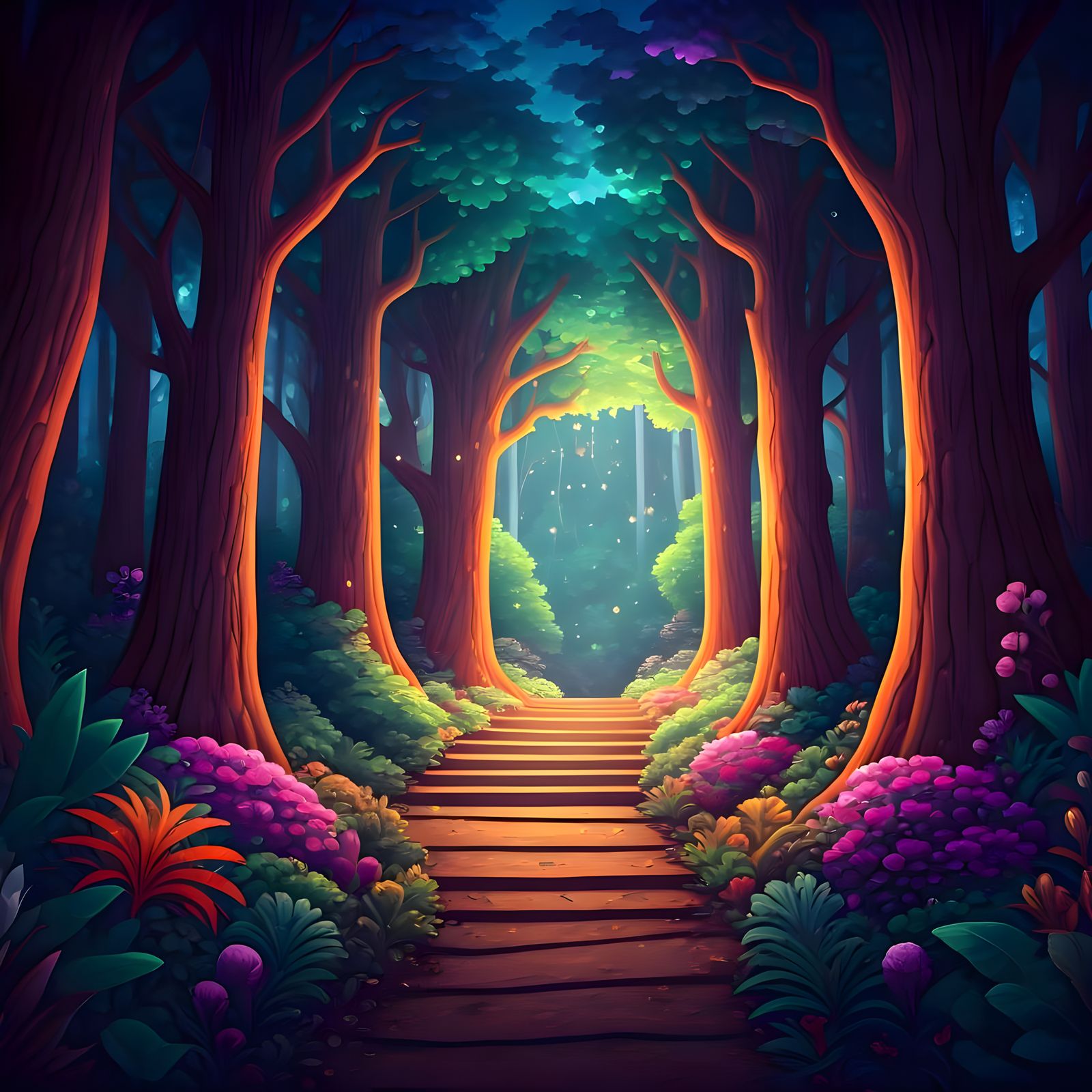 Magical Forest Path