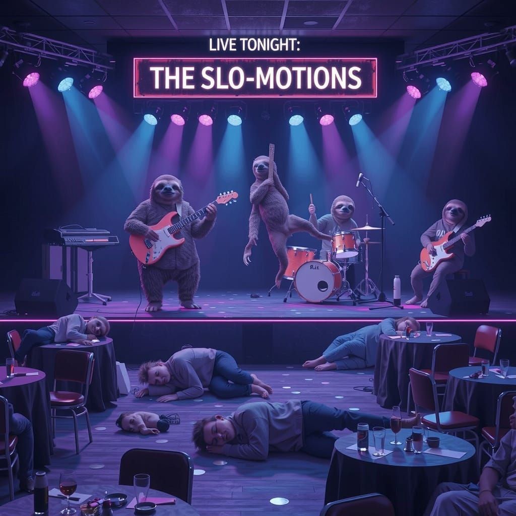 Better than a sleeping pill: The Slo-Motions live in concert...