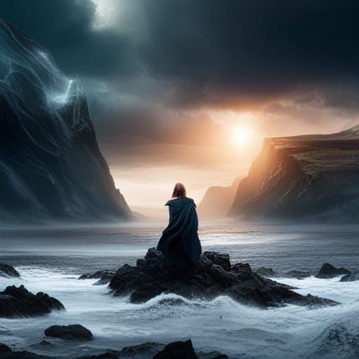 Epic Cinematic Storm Digital Matte Painting