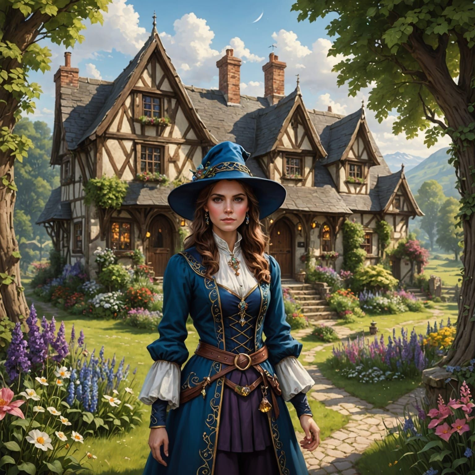 Cottage Mage of Jewels