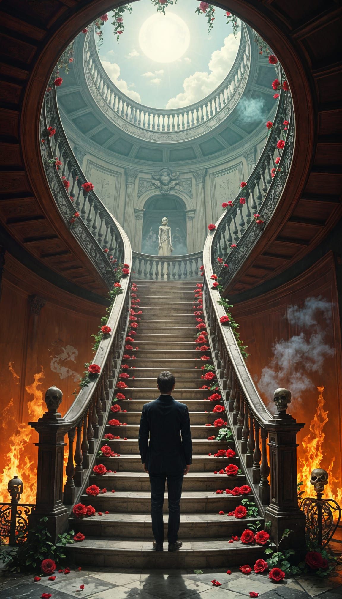 Stairway to Heaven and Hell: A Moral Crossroads