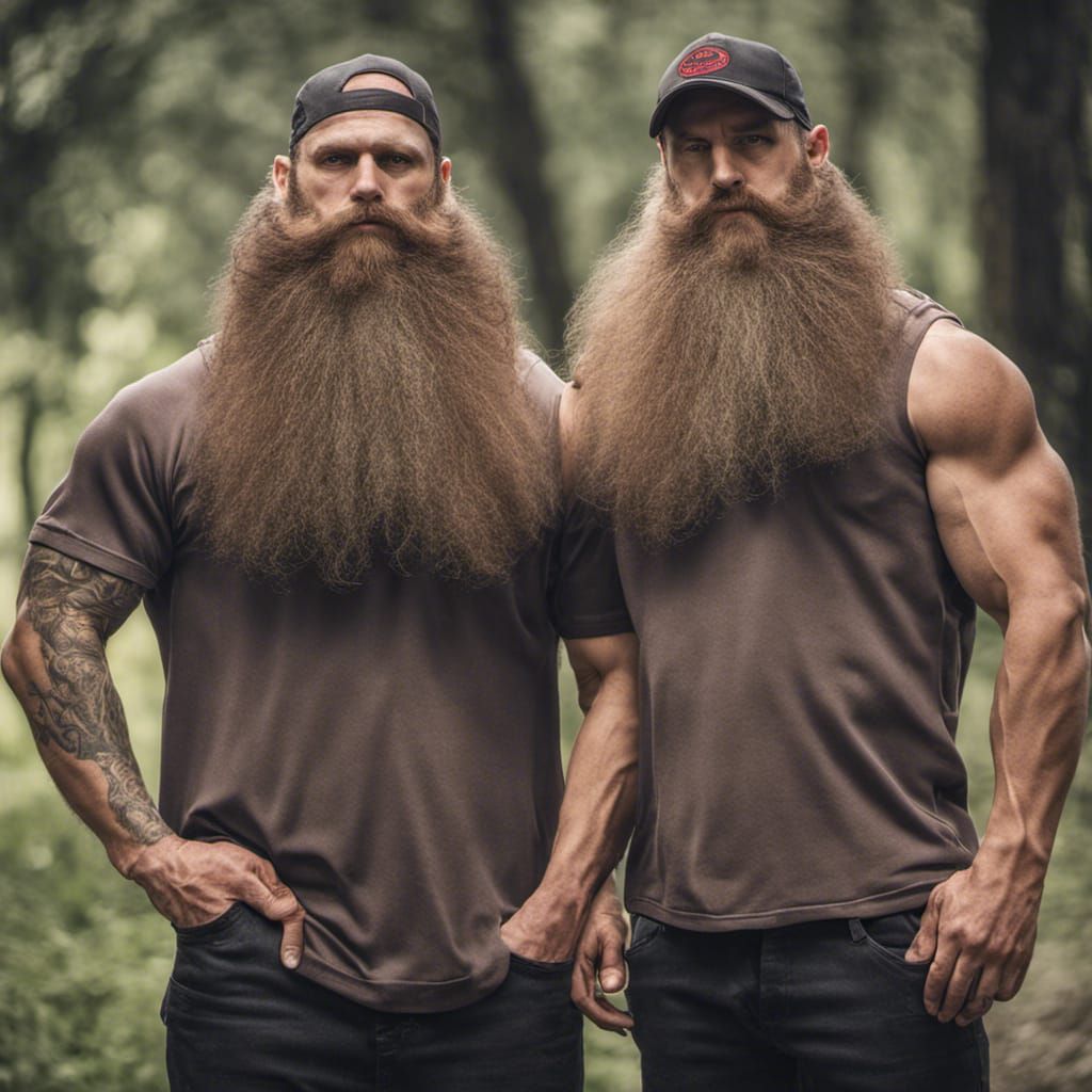 Bearded and Brawny Twins