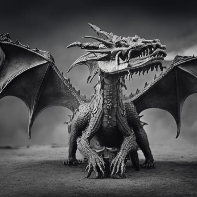 Fearsome Fire-breathing Dragon