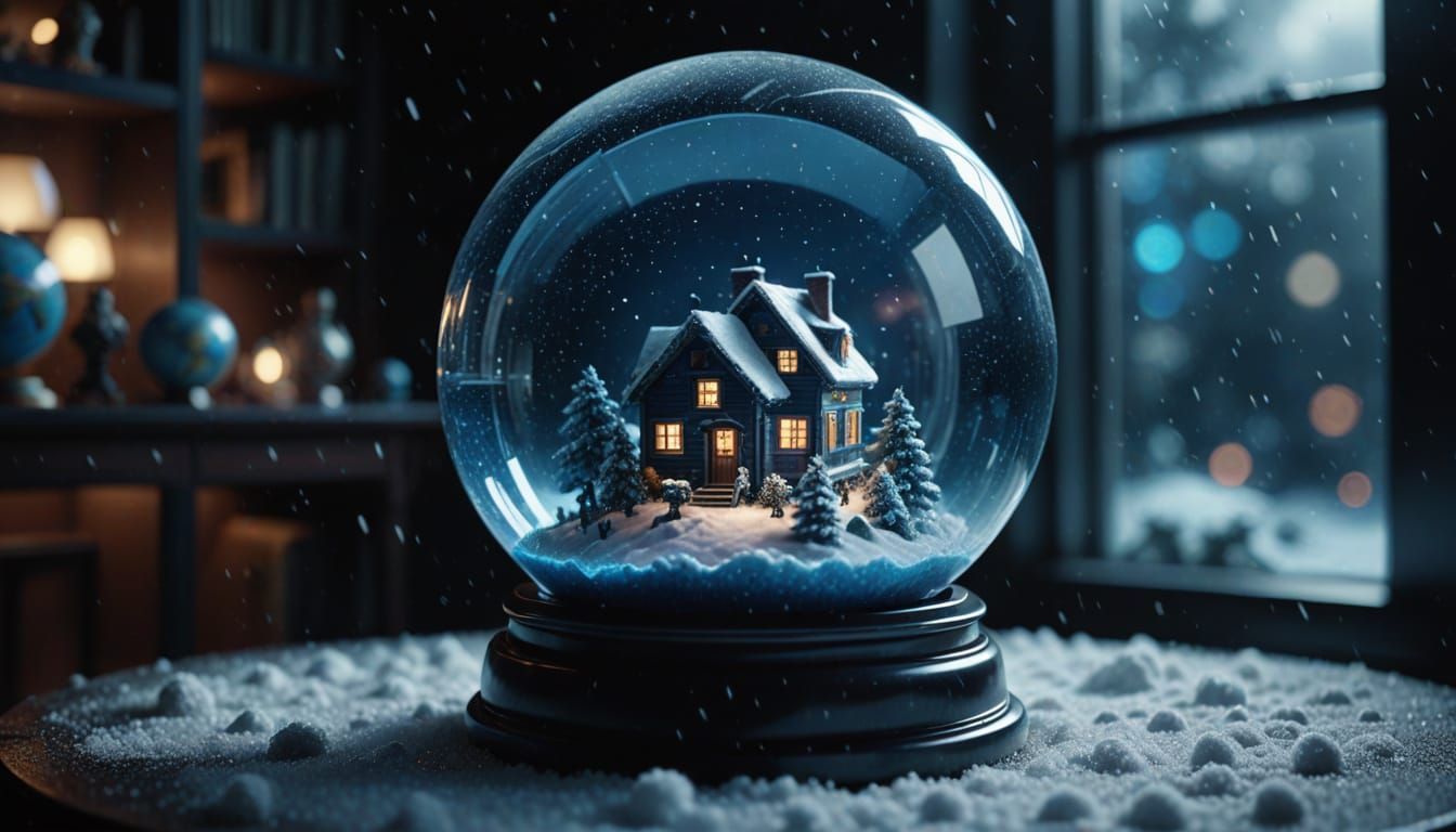 Earth in a Snow Globe: A Futuristic Simulated Reality