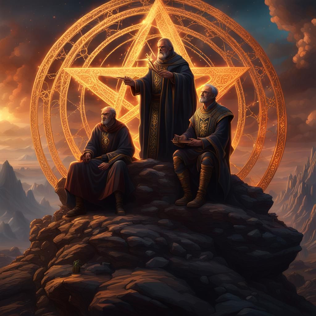 Disturbing Priest Sacrifices Son on Pentagram Altar