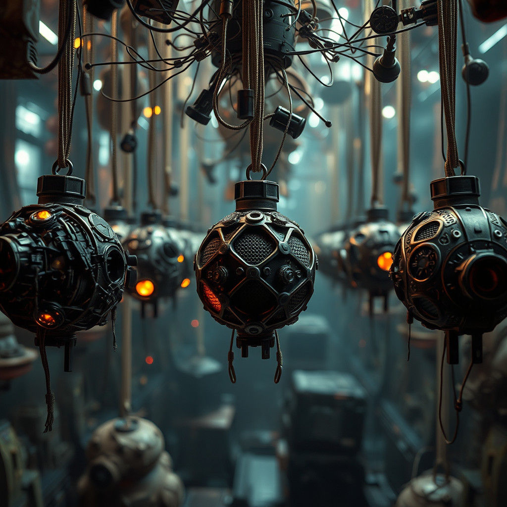 Intricate Obscure Objects Suspended in Air