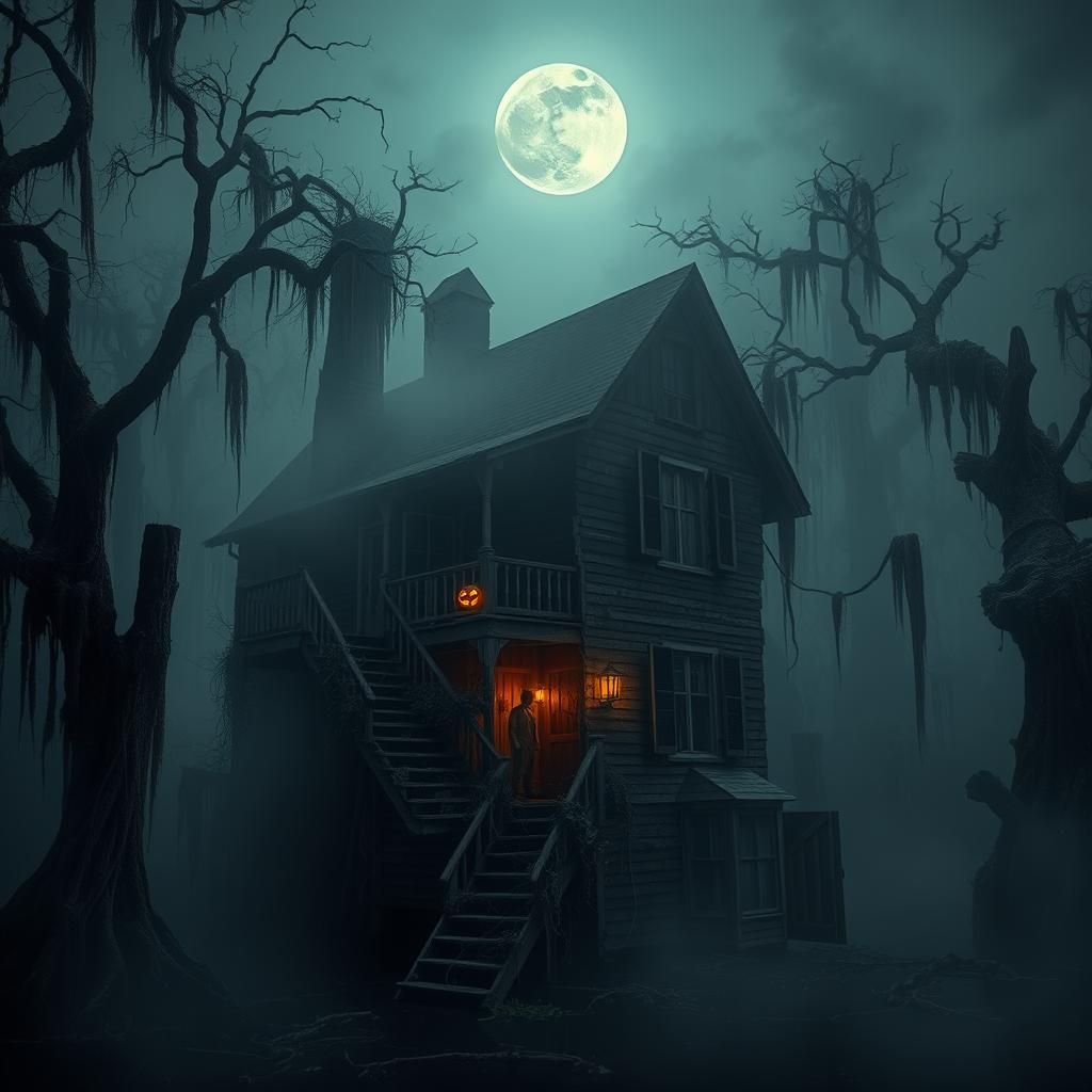 Eerie Voodoo House on Louisiana Bayou