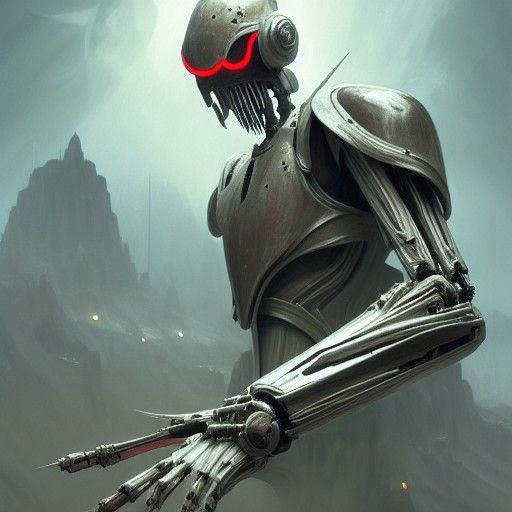 General Grievous Dark Fantasy Concept Art