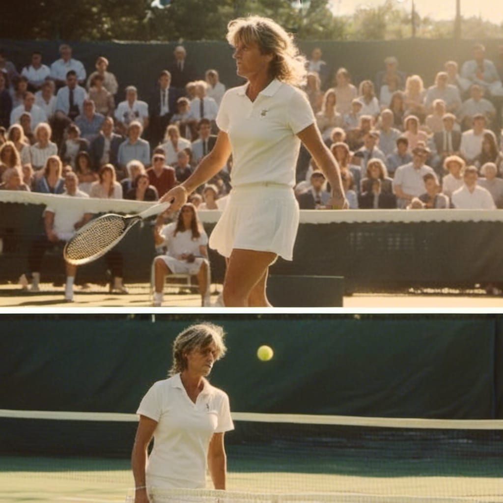 Tomas Plays Tennis in Sunlight: Cinematic Sports Photography