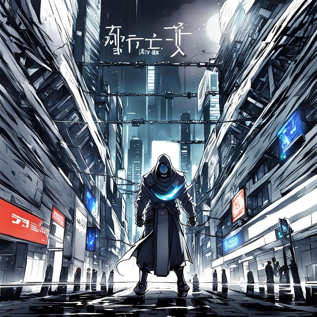 Among Us in Anime Style