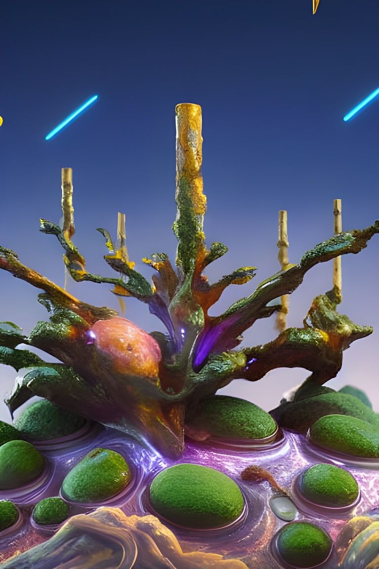 Strange Alien Candelabra